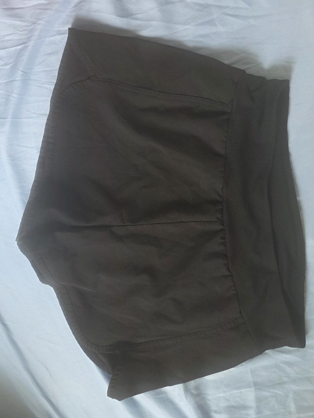 Jessica Simpson Black Women's Skort with Ribbed Waistband